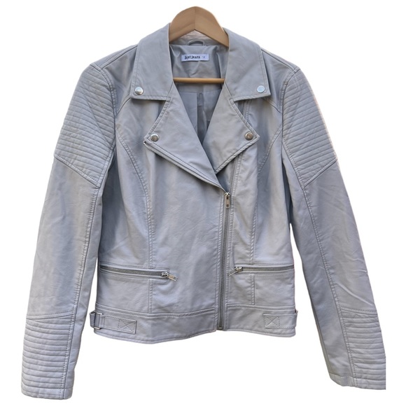 just jeans Jackets & Blazers - JUST JEANS, leather look jacket, size 12